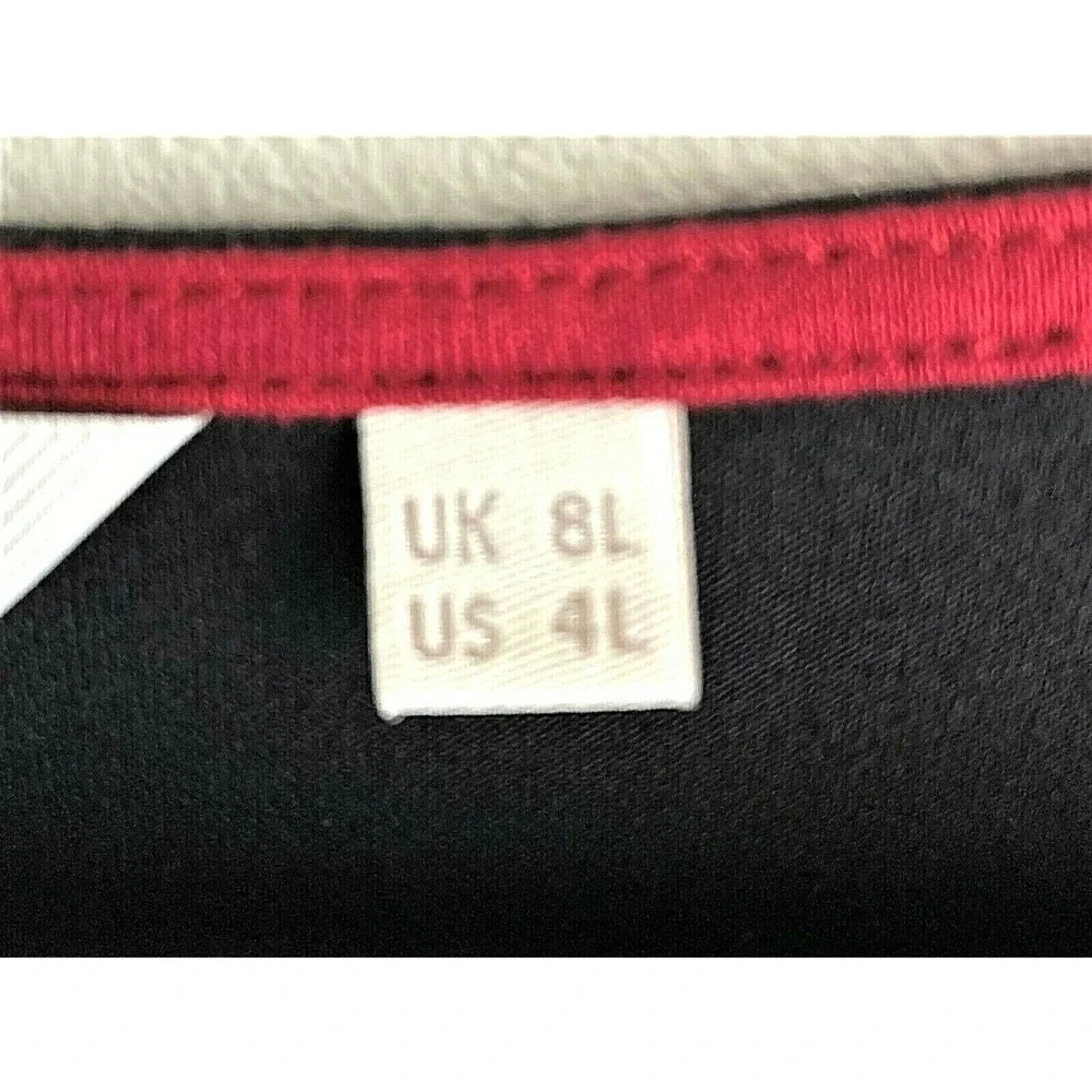 Boden Jersey Knit‎ Dress Sz 4 Black 3/4 Bell Sleeve A-Line Whimsigoth